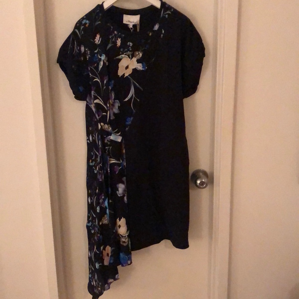 3.1 Phillip Lim floral combo TShirt dress